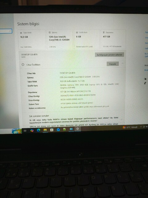 lenovo loq 12th gen intel core i5 12450h
