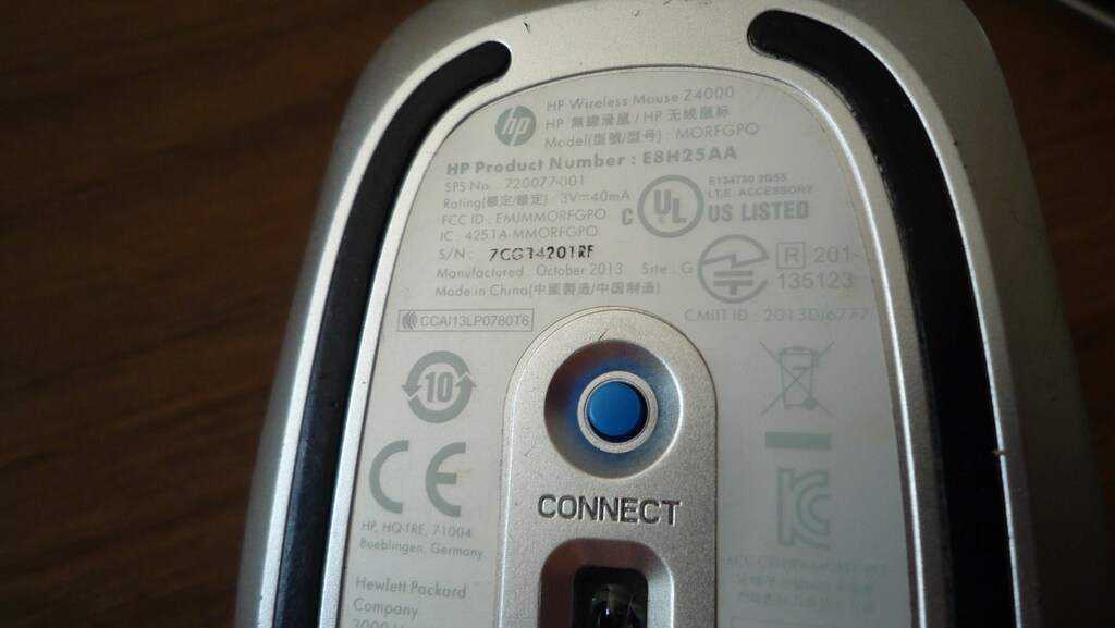 HP Z4000 Kablosuz Mouse - 5