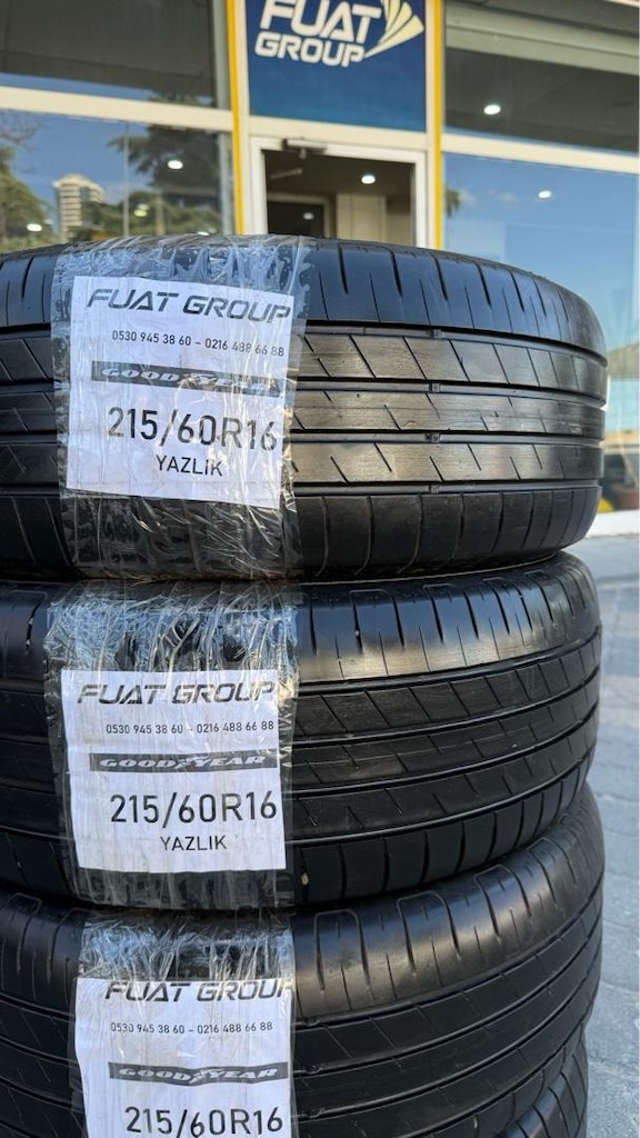 215 60 16 GOODYEAR YAZ LASTİĞİ SIFIRDAN FARKI YOK - 2