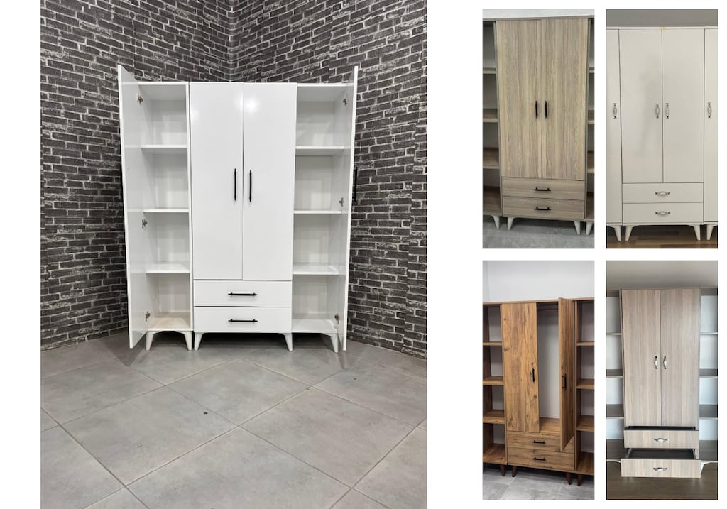 4 kapaklı elbise dolabı hhvegsvgmg - 5