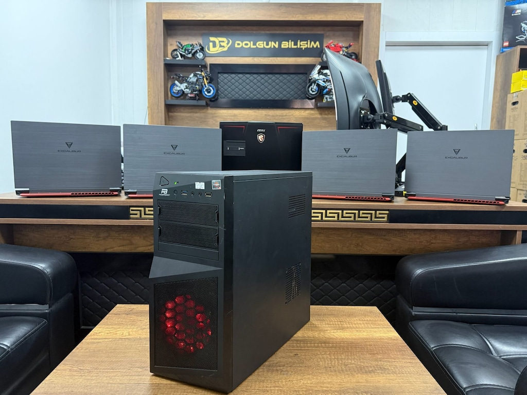 PowerBoost Kasa AMD Ryzen 5 1600 8GB RAM 240GB+240GB SSD Bilgisayar - 4