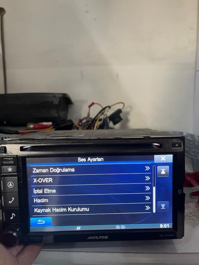 ALPİNE INE-W920r 3 amfi çıkışlı bluetoothlu hatasız cihazz acil satılk - 9