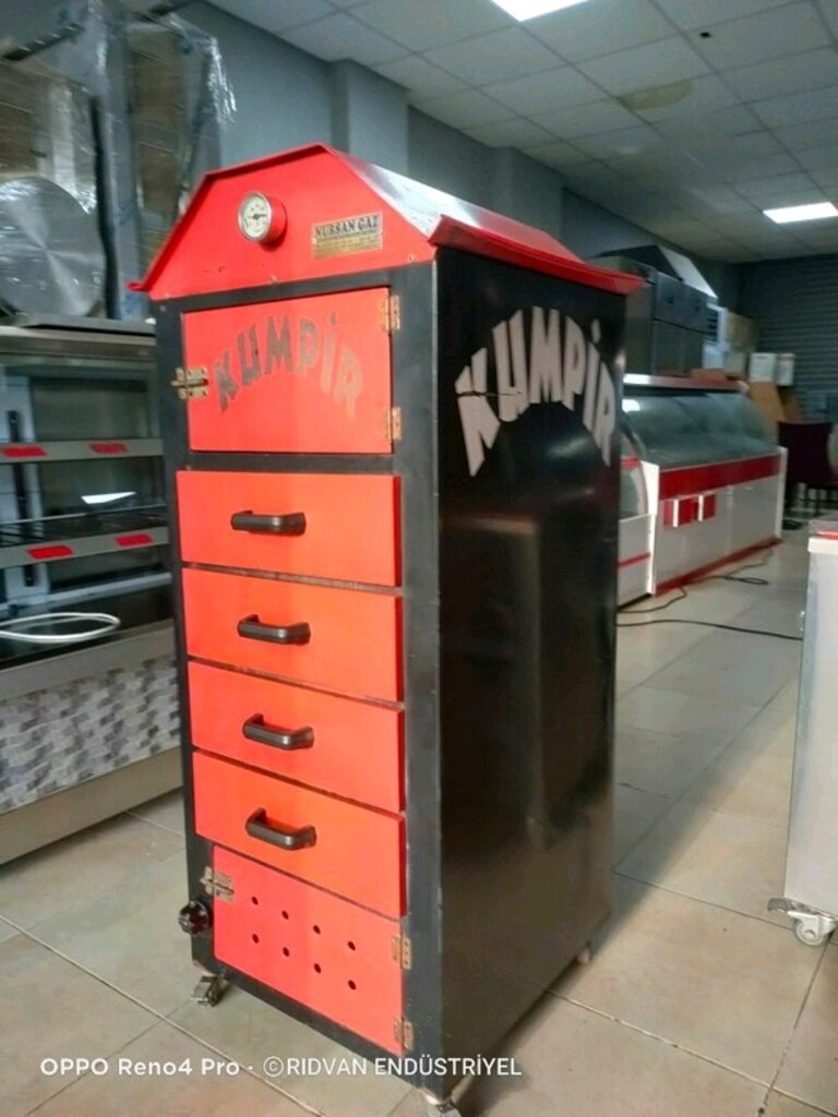 kumpir fırını tüplü ısıtmalı kumpir fırın kumpir makinesi - 18