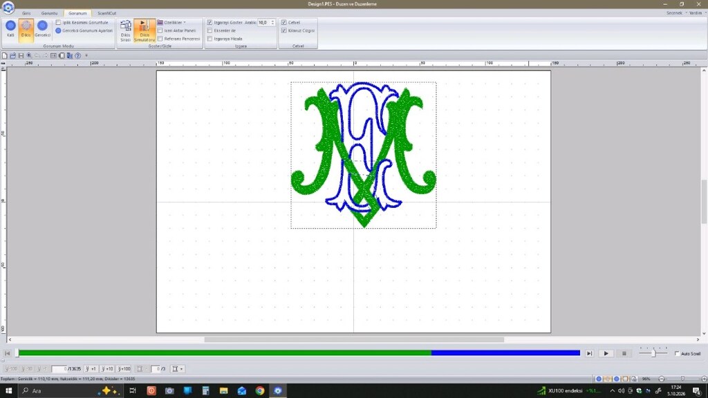 BROTHER PE DESIGN 11 TÜRKÇE MENÜ - 5