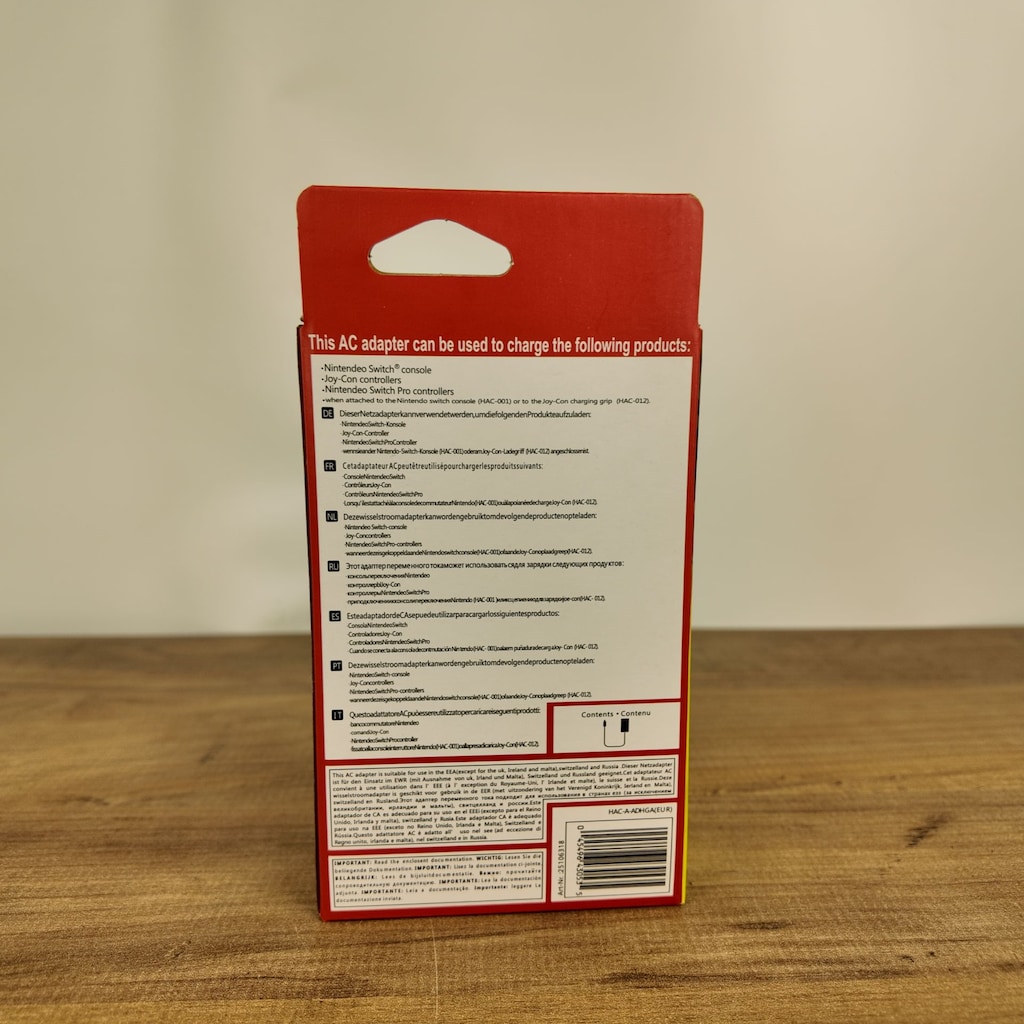 NINTENDO SWITCH AVRUPA UYUMLU EU ADAPTÖR SIFIR ÜRÜN - 4