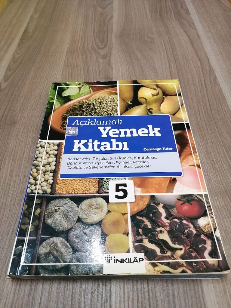 5 adet yemek kitabı 150 tl - 6