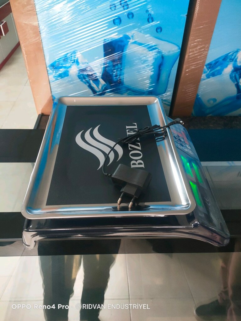 şarjlı terazi akülü terazi hassas elektronik 40 kiloluk manav terazisi - 16