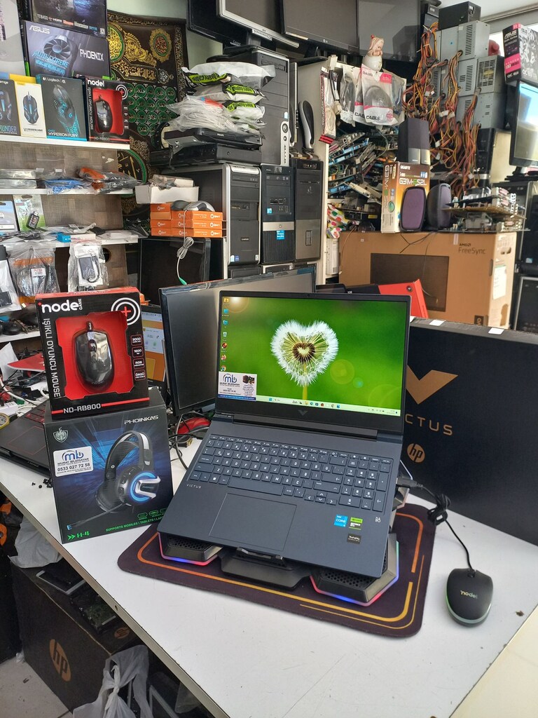NOKTA HATASIZ!!! HP VİCTUS İ5 14HX İŞLEMCİLİ RTX 4050 120WATT - 3
