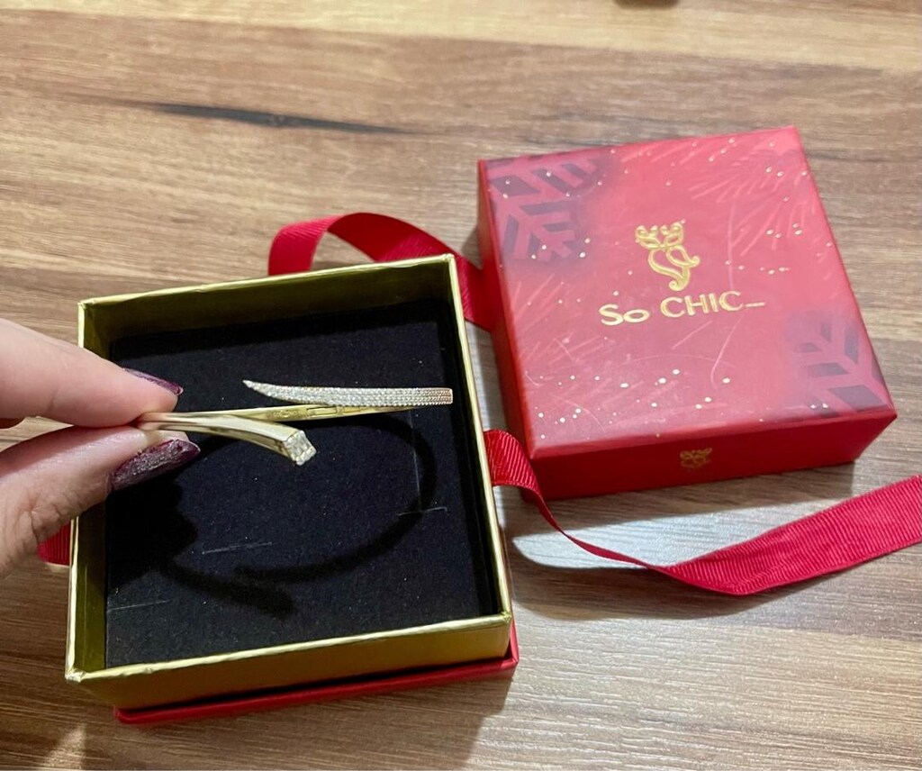 SO CHIC 18 Ayar Altın Kaplama Gümüş Bileklik - 3