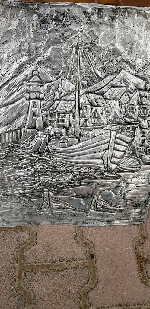 kabartmalı tablo - 2