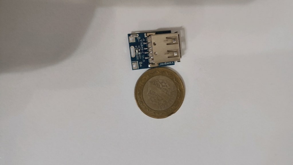 powerbank devresi 3.7v lityum pil ile sabit 5 volt 1 amper kadar şarj - 4