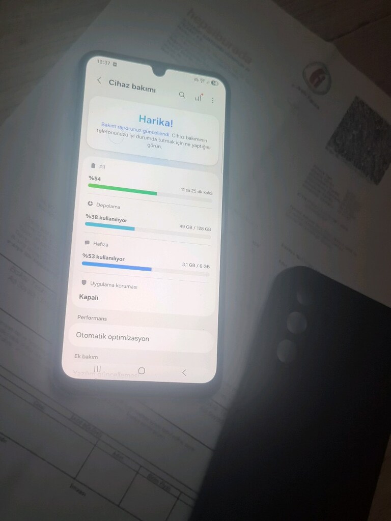 SIFIRDAN FARKSIZ YURTİÇİ 5AY GARANTİLİ 128GB6RAM SAMSUNG M34 5G - 4