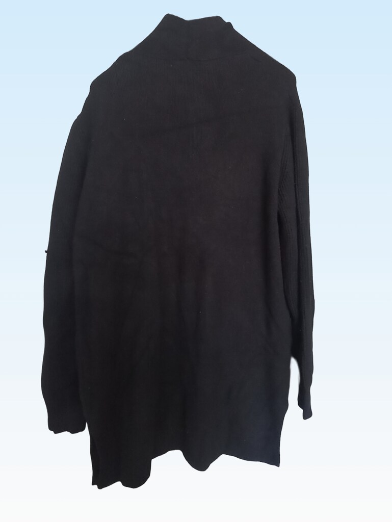 M&S Collection Siyah Uzun Hırka
