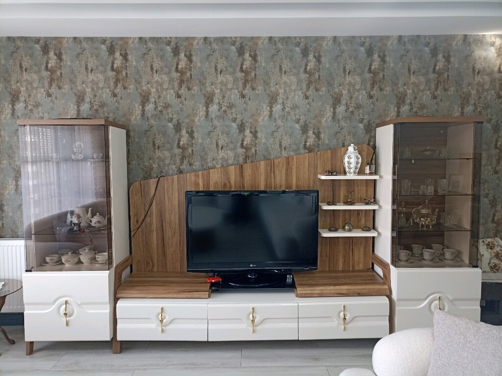 yemek odası ve TV ünitesi iki adet vitrin - 6