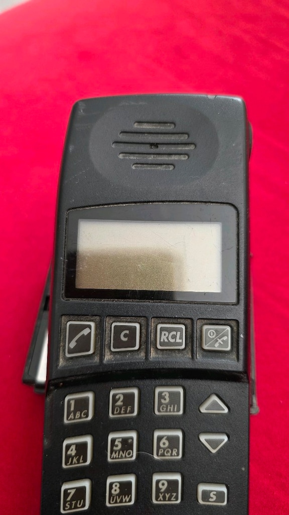 Nadir model, Ericsson GF 198 Type 1533 vintage cep telefonu - 9