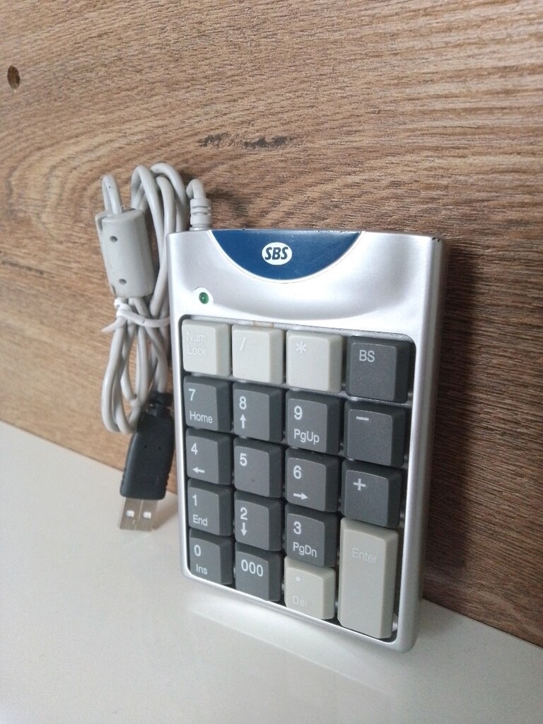 SBS PTN520 USB girişli kablolu nümerik klavye (Muhayyer cihaz) - 6