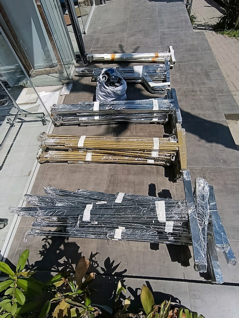 Eşek Askısı,Butik Askı,Bitik Askısı,Ayaklı Askılık, Tekerlekli Eşek - 13