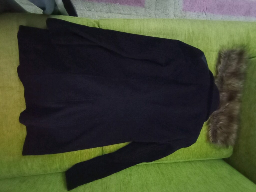 sheggy marka Amerikan malı kaban yaka kürkü çıkarilabilir düğmeli Mak - 6