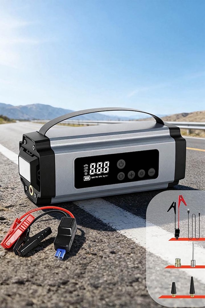 SIFIR AKÜ TAKVİYE-LASTİK ŞİŞİRME VE POWERBANK ÖZELLİKLİ PERFORMANS ÜRÜ - 4