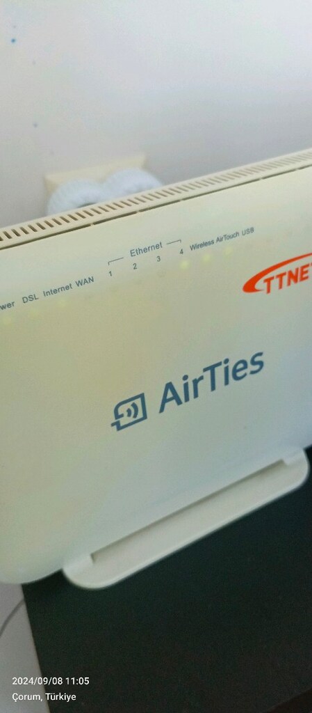 VDLS 5660 AİRTİES MODEM AÇİKLAMA KISMINI OKUYUNUZ - 2