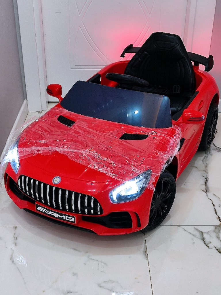 SIFIR 2 YIL GARANTİLİ MERCEDES KUMANDALI 12VOLT ÇİFT MOTOR AKÜLÜ ARABA - 5