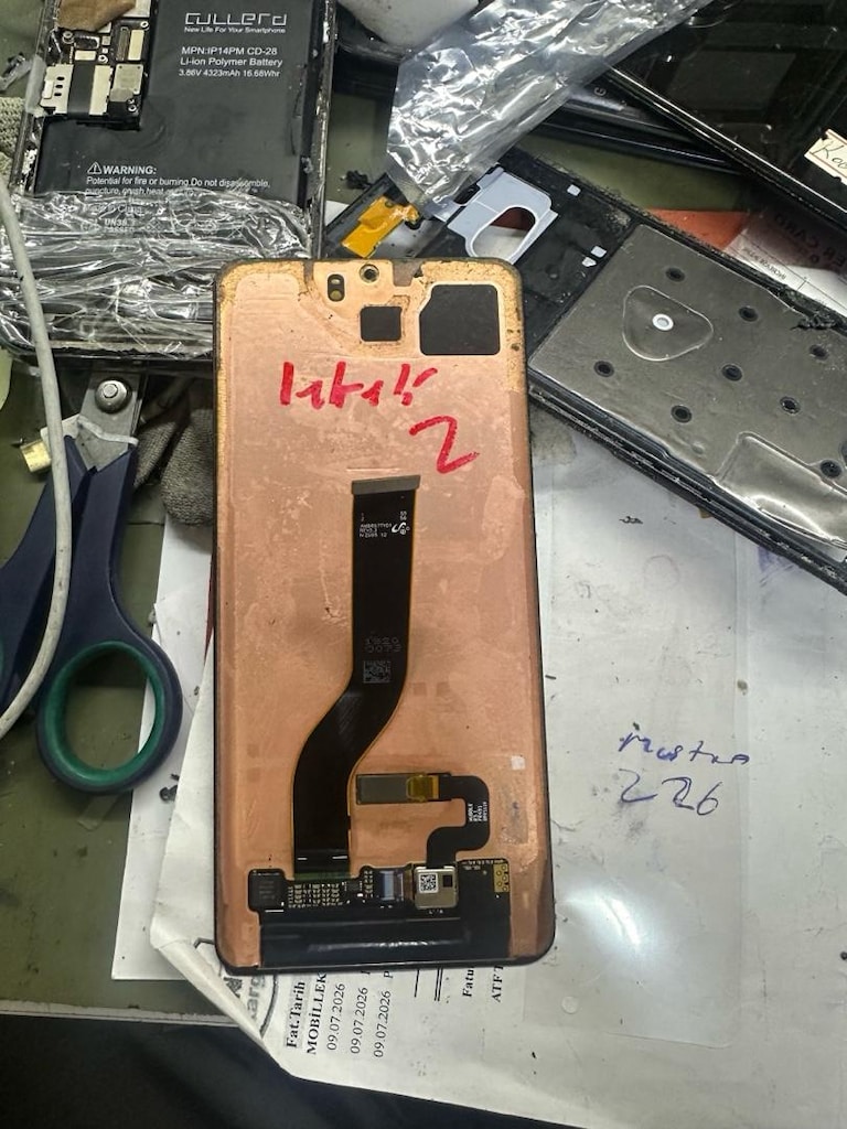 Samsung s20 plas orijinal lekeli ekran - 3