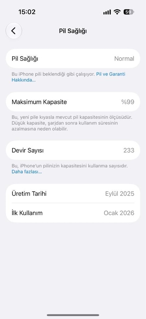 16 Pro Yurt Dışı 128 Çöl Desert - 4