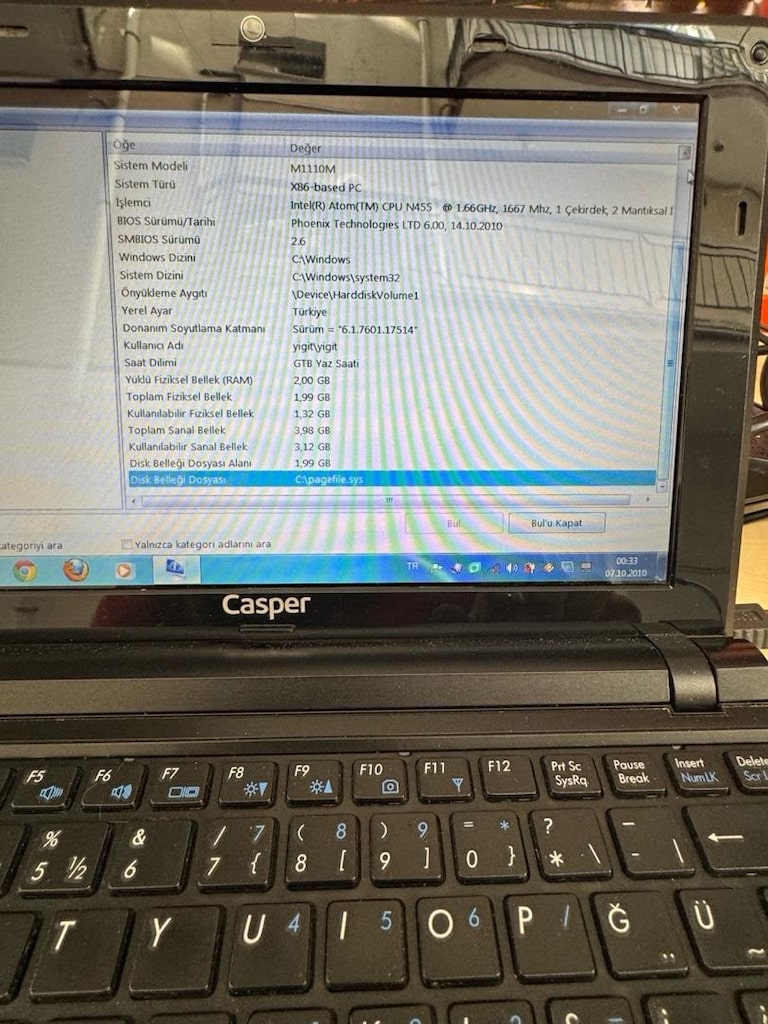 Casper Minibook 10.1" / 2GB RAM / Çantalı Ucuz Küçük Laptop - 5