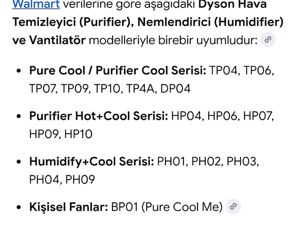 DYSON HAVA TEMİZLEYİCİ ADAPTÖRÜ - 8
