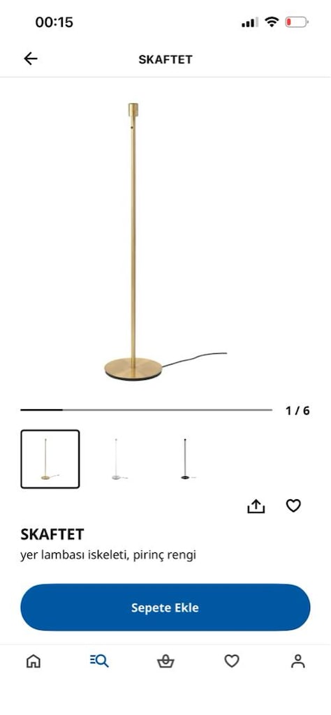 IKEA Skaftet Lambader İskeleti - 10