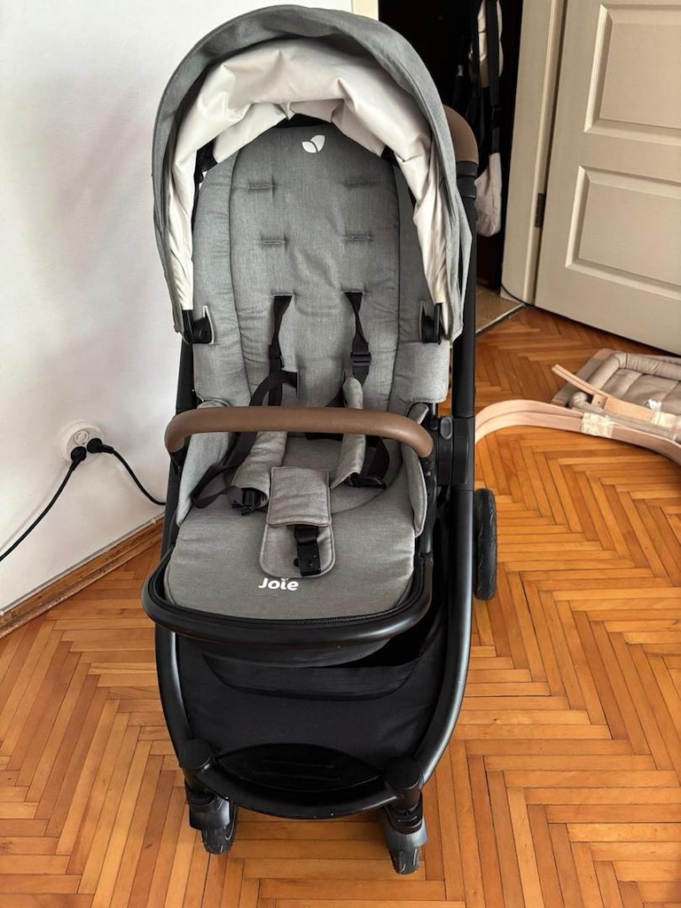 Joie versatrax bebek arabası ve Joie i-snug 2 ana kucağı - 4