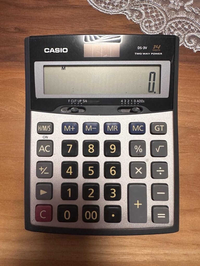 Casio DS-3V hesap mak - 2