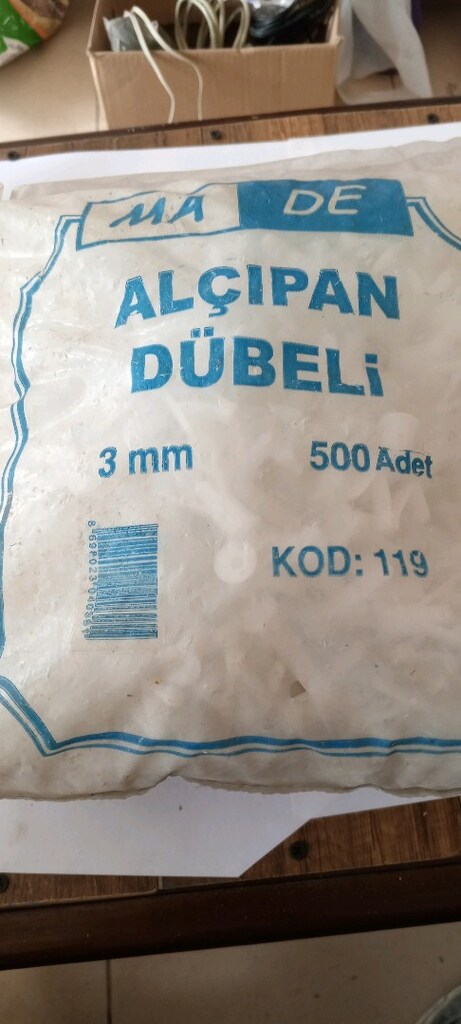 ALÇIPAN DÜBELİ VE 7MM DÜBEL - 11