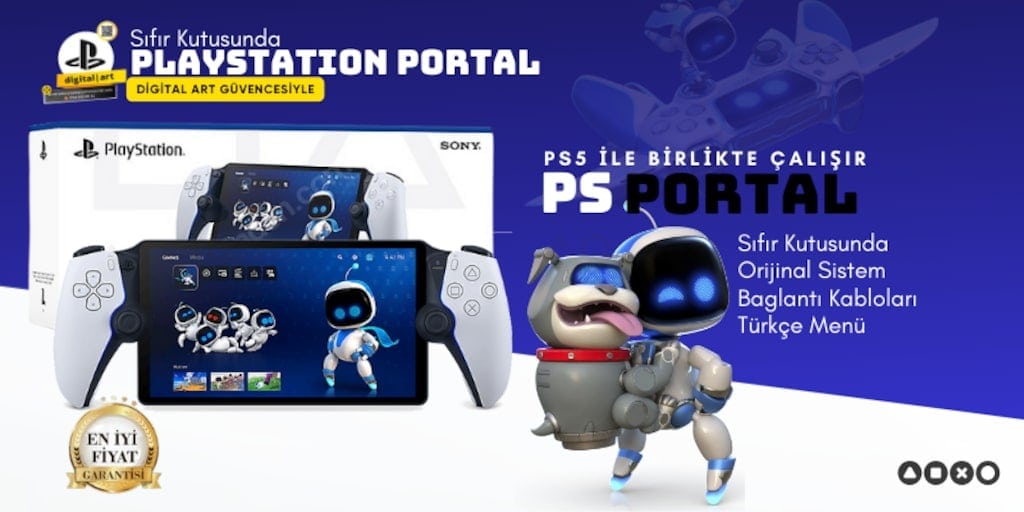 PLAYSTATION PS5 PORTAL TERTEMİZ - 2 EL YENİ SERİ · SAKARYA DIGITAL ART - 4
