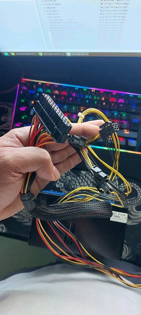 EVERESE 400W 8 PINLI POWER SUPPLY - 4