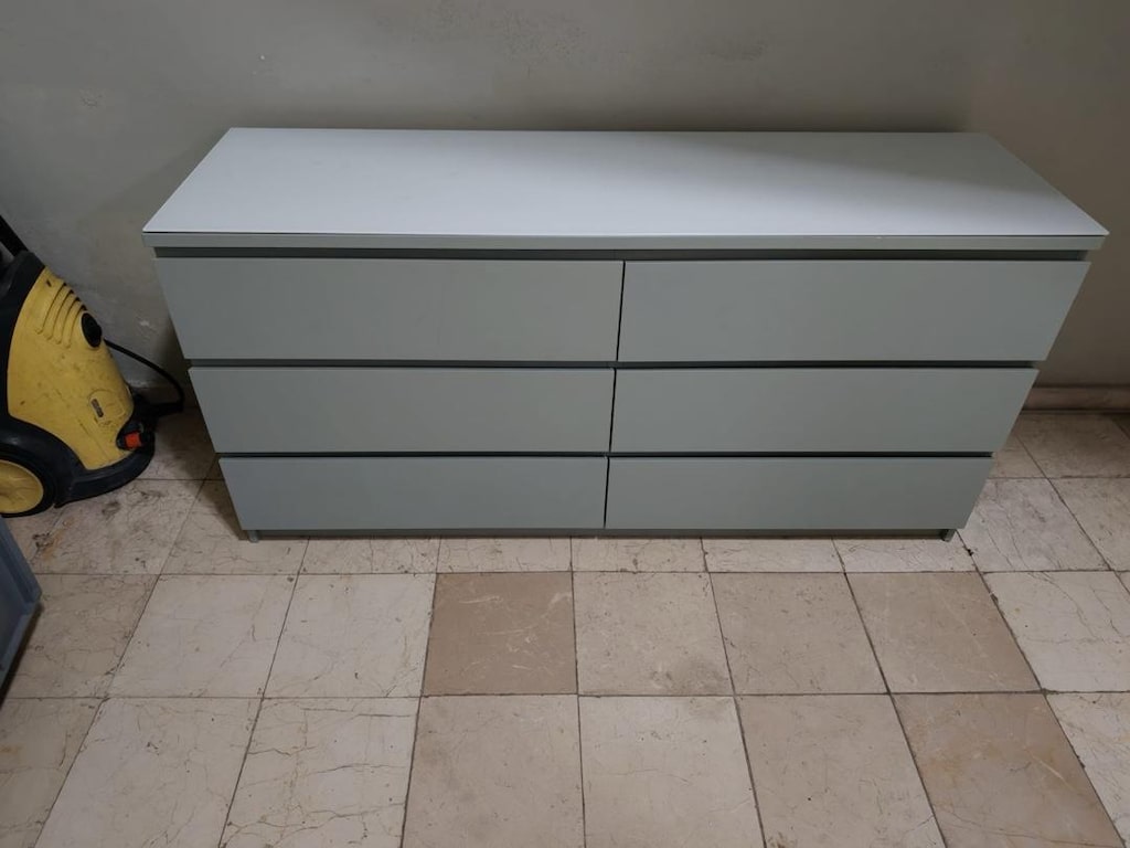 ikea malm 6 çekmeceli şifonyer - 7
