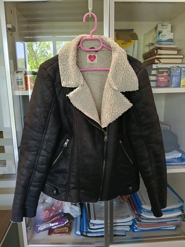 Koton Biker Yaka Nubuk Ceket
