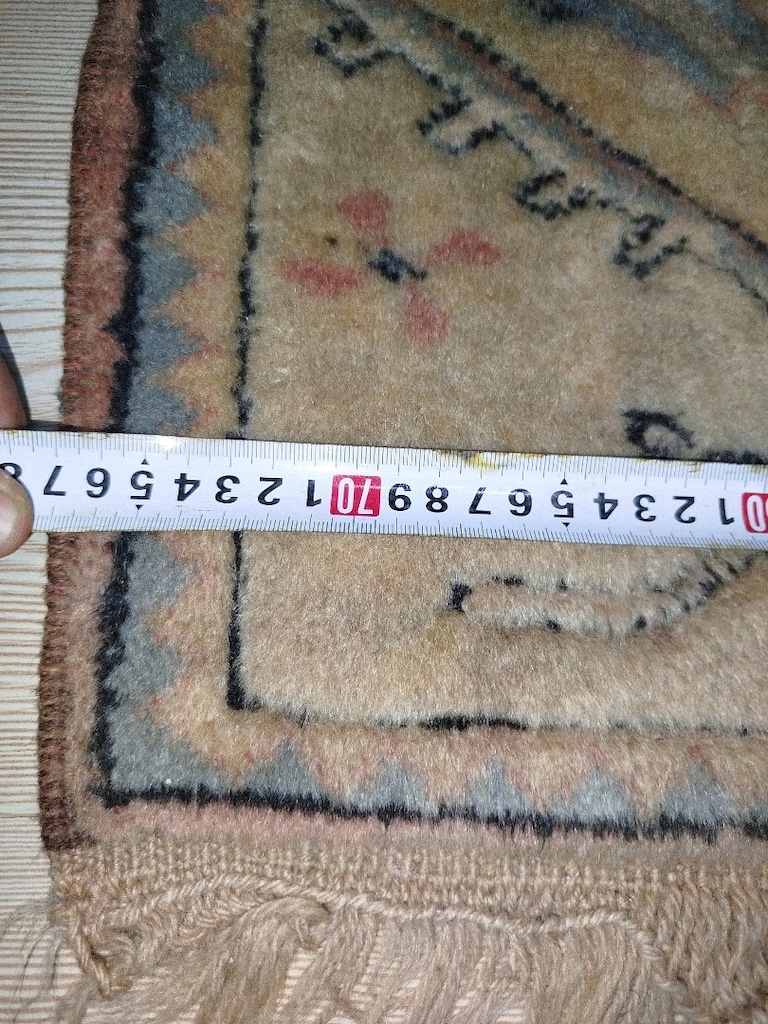 2 adet Isparta halısı yün halı antika - 10