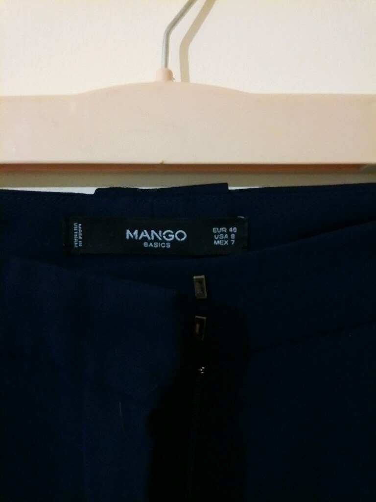 Mango marka lacivert kadın pantolon - 3