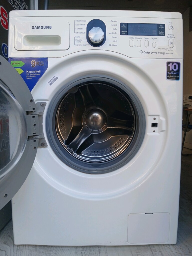 SAMSUNG 9 KG A+++ ECO BUBBLE KAZAN ÜCRETSİZ TESLİMAT - 2