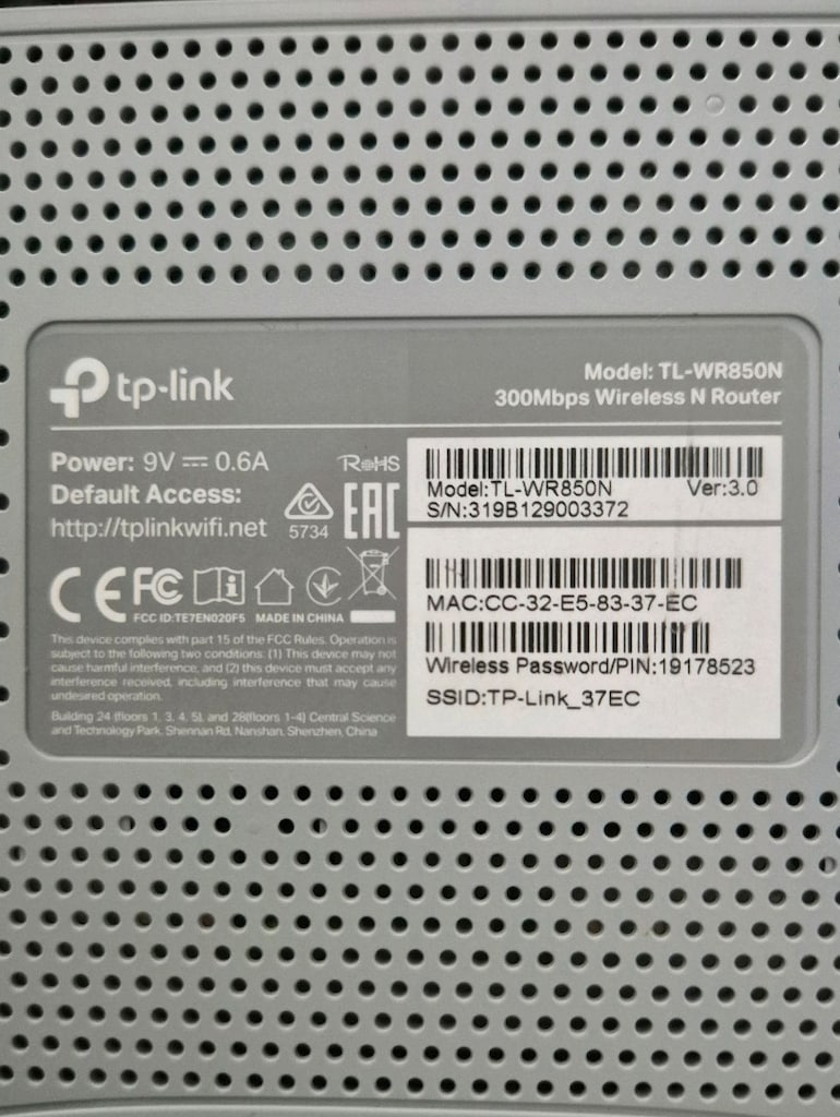 TP-Link TL-WR850N kablosuz router - 3
