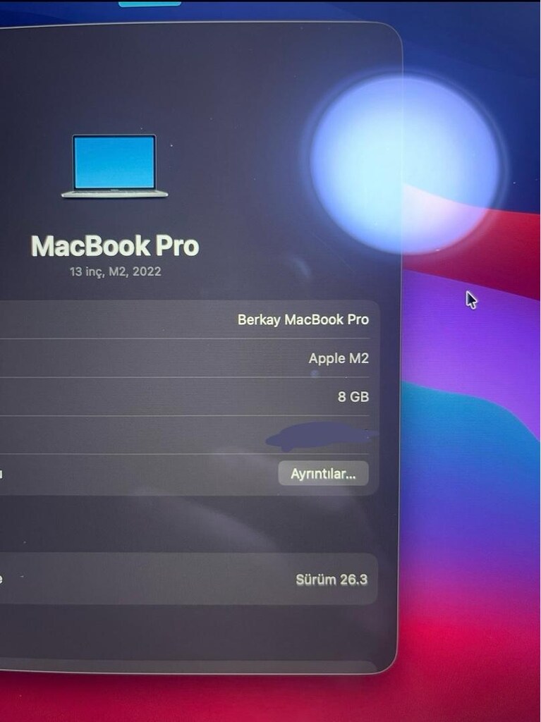 Apple macbook pro m2 512gb uzay grisi - 5