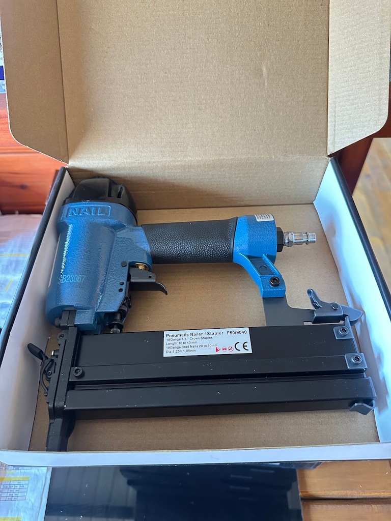Pneumatic Nailer Havalı Çivi Brad Zımba Çakma Tabancası - 8