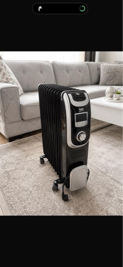 Beko BRI 9D 2000 Dijital 9 Dilimli Yağlı Radyatör - Sorunsuz - 3