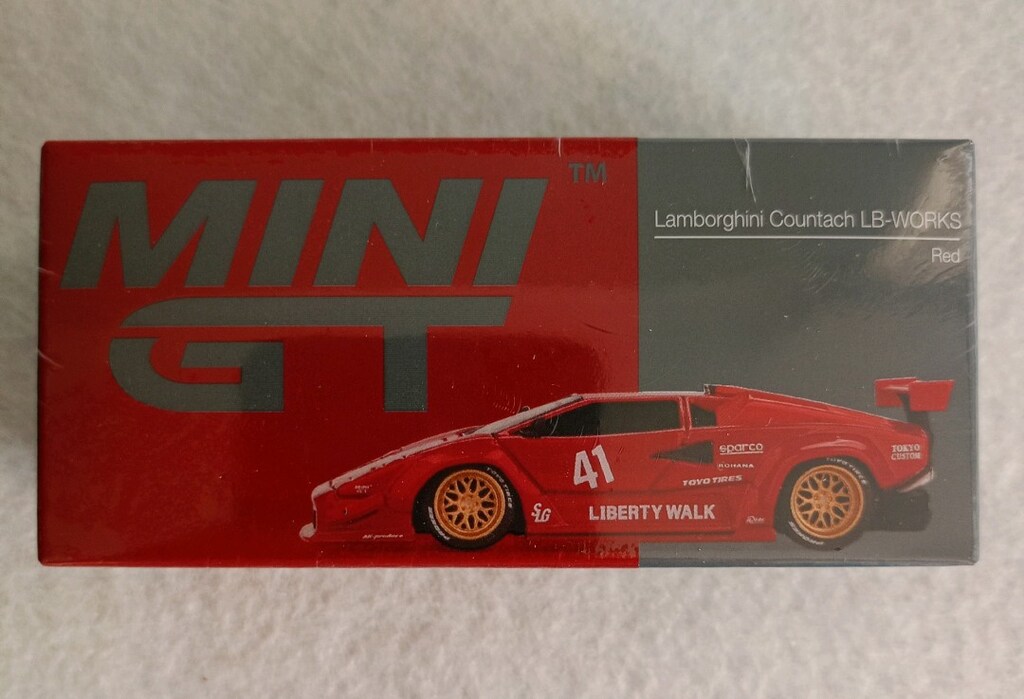 Mini Gt Lamborghini Countach LB-Works - 2