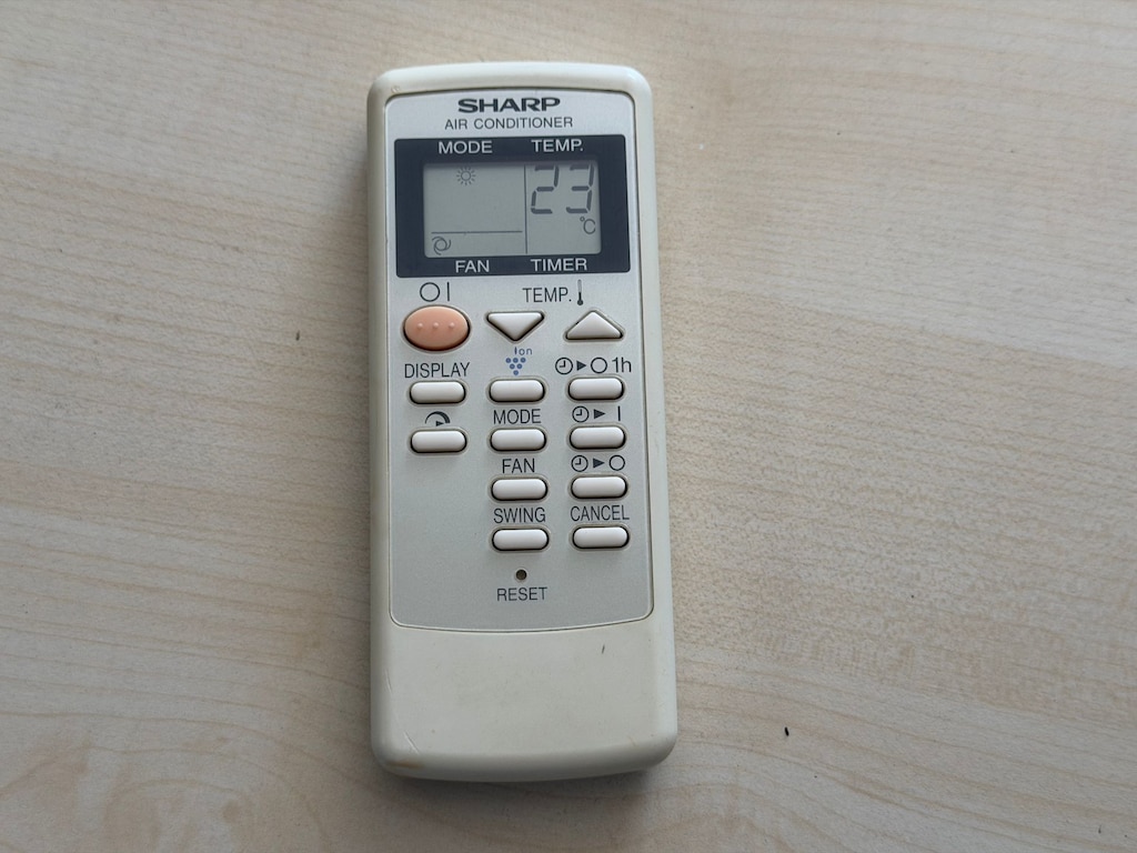 Sharp CRMC-A665JBEZ Orjinal Klima Kumandası
