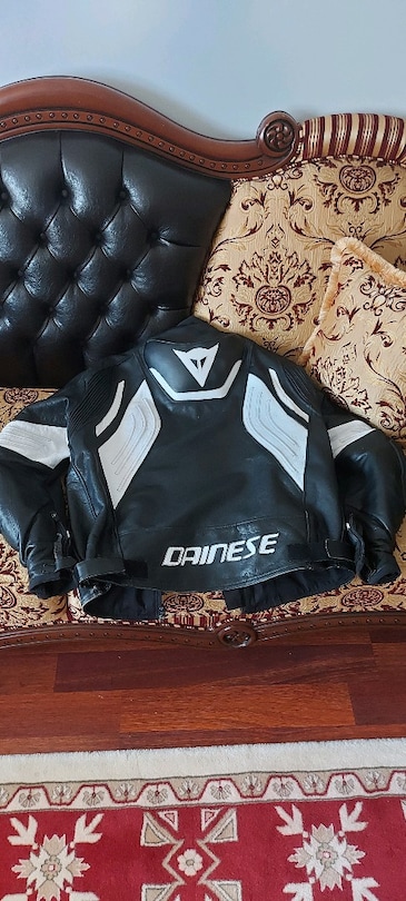 sıfır Ayarında Daines Motosiklet Deri Mont - 2