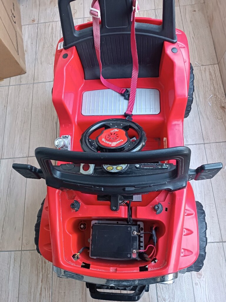 Pilsan Ranger 12 V Uzaktan Kumandalı Akülü Jeep Kırmızı - 8