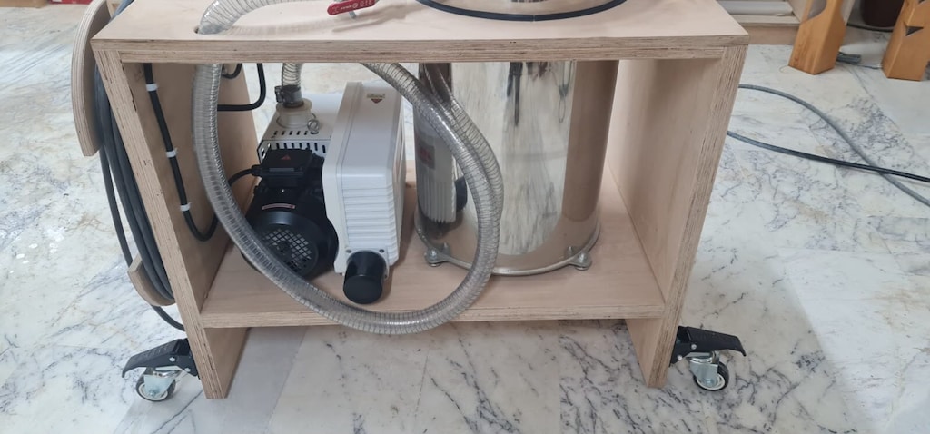 Zerovac SVS 1080 80lt Epoksi Vakum Seti - 6