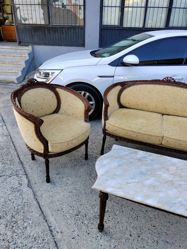 İtalyan mini koltuk çay takımı - 4
